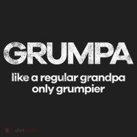 Grumpa like regular grandpa only grumpier Hat thumb 2