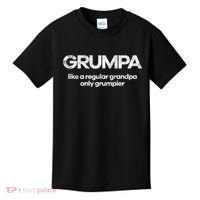 Grumpa like regular grandpa only grumpier Kids T-Shirt thumb 0