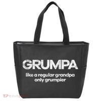 Grumpa like regular grandpa only grumpier Tote Bag thumb 0