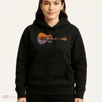 Guitar Lake Reflections Music Lover Hoodie thumb 5