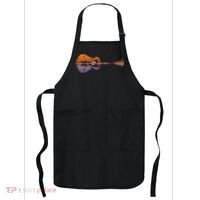 Guitar Lake Reflections Music Lover Apron thumb 0