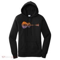 Guitar Lake Reflections Music Lover Women's Hoodie thumb 0