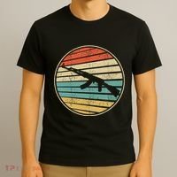Gun Lover Retro Vintage 70s 80s Ak47 Assault Rifle Art Fun T-Shirt thumb 3