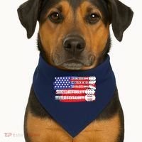 Guitar Lover Rock Music Tee Guitar Player USA-Made Doggie Bandana thumb 1