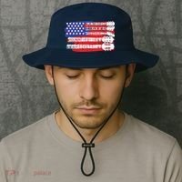 Guitar Lover Rock Music Tee Guitar Player Bucket Hat thumb 2