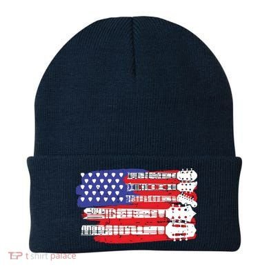 Guitar Lover Rock Music Tee Guitar Player Beanie