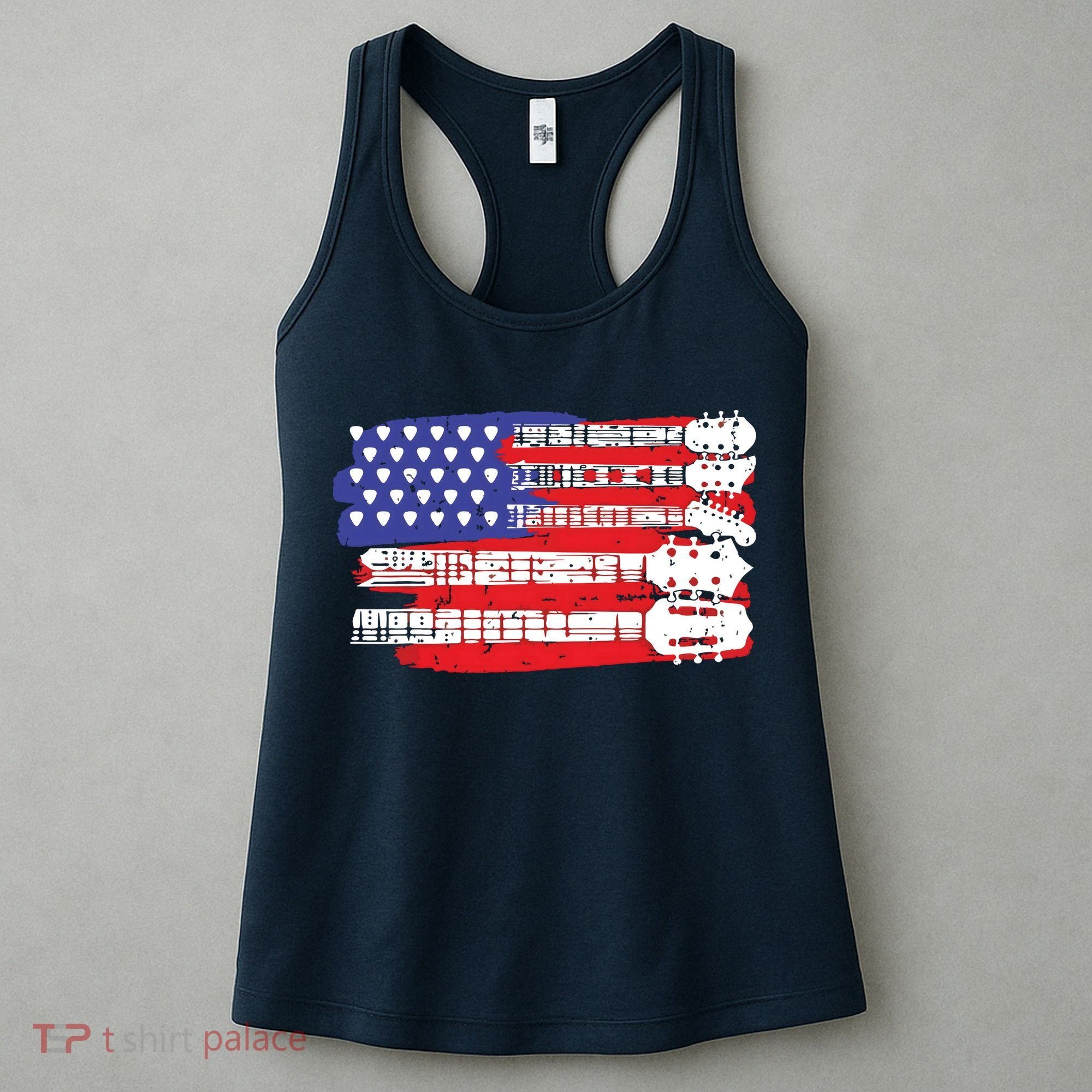 Guitar Lover Rock Music Tee Guitar Player Women's Tank Top