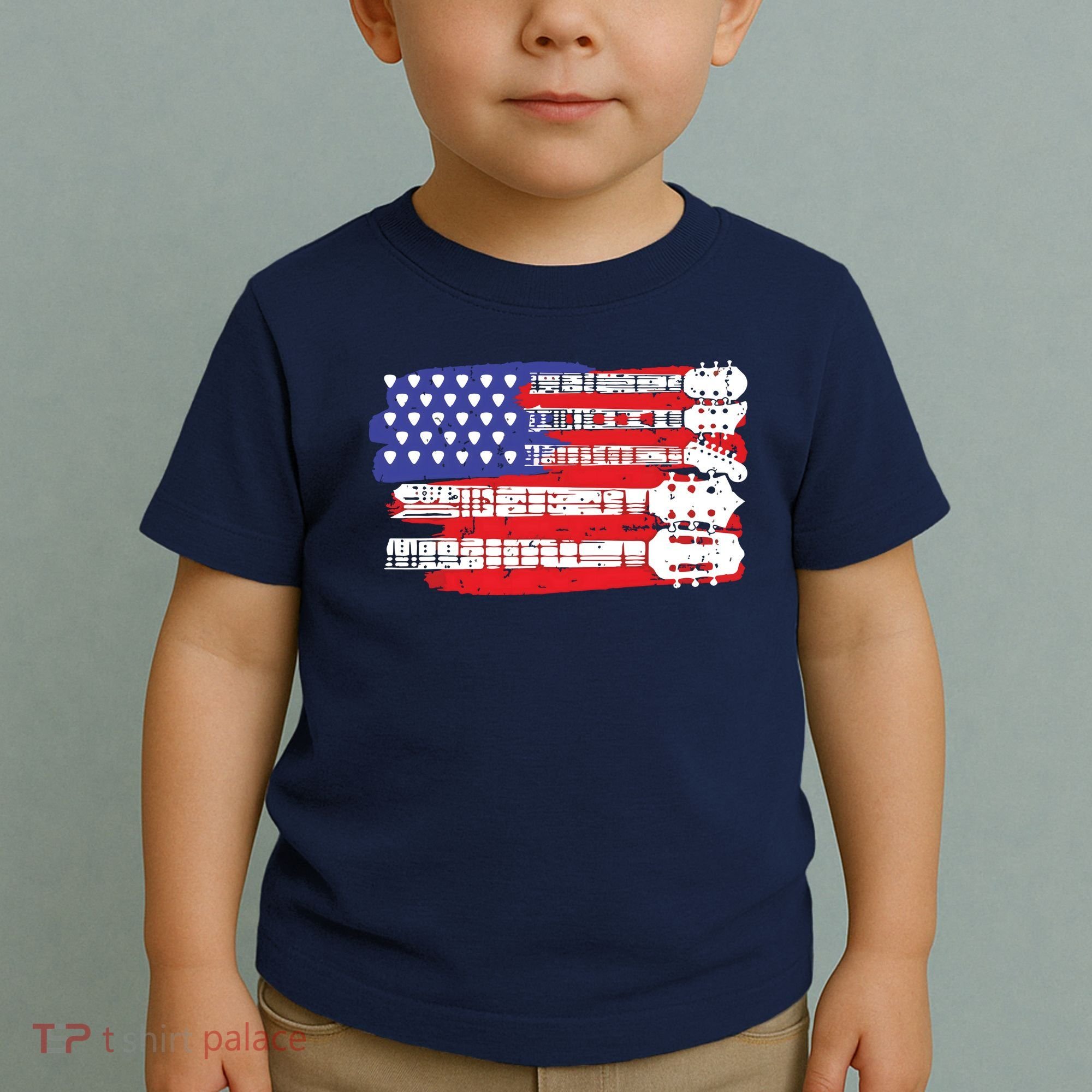 Guitar Lover Rock Music Tee Guitar Player Toddler T-Shirt