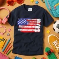Guitar Lover Rock Music Tee Guitar Player Kids T-Shirt thumb 3