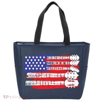 Guitar Lover Rock Music Tee Guitar Player Tote Bag