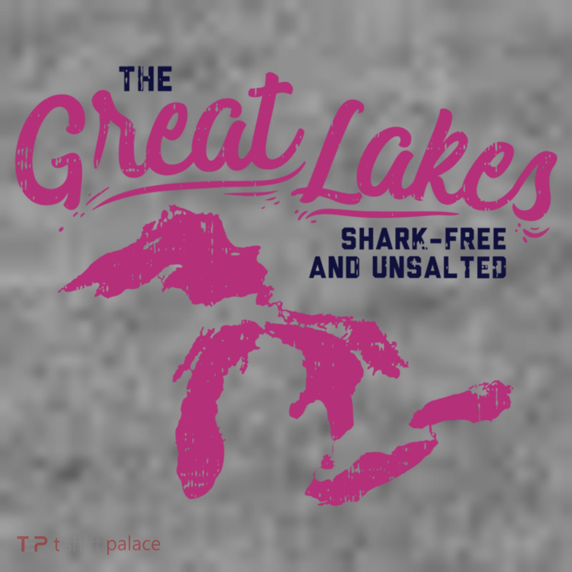 Great Lakes Shark Free And Unsalted Summer Vacation Funny Gift Toddler Hoodie