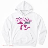 Great Lakes Shark Free And Unsalted Summer Vacation Funny Gift Hoodie thumb 0