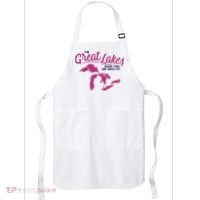 Great Lakes Shark Free And Unsalted Summer Vacation Funny Gift Apron thumb 0