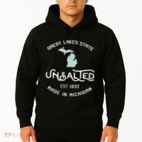 Great Lakes State Unsalted Est 1837 Made In Michigan Hoodie thumb 2