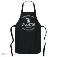 Great Lakes State Unsalted Est 1837 Made In Michigan Apron thumb 0
