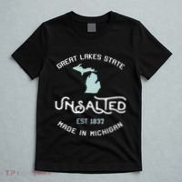 Great Lakes State Unsalted Est 1837 Made In Michigan T-Shirt thumb 5
