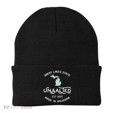 Great Lakes State Unsalted Est 1837 Made In Michigan Beanie