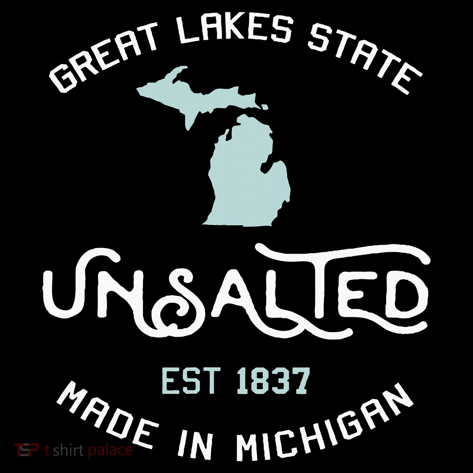 Great Lakes State Unsalted Est 1837 Made In Michigan Women's Hoodie
