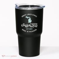 Great Lakes State Unsalted Est 1837 Made In Michigan Tumbler thumb 0