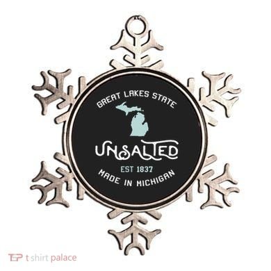 Great Lakes State Unsalted Est 1837 Made In Michigan Ornament