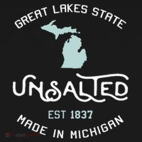 Great Lakes State Unsalted Est 1837 Made In Michigan Baby Bodysuit thumb 2