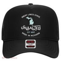 Great Lakes State Unsalted Est 1837 Made In Michigan Hat thumb 0
