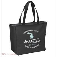Great Lakes State Unsalted Est 1837 Made In Michigan Tote Bag thumb 2