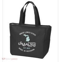 Great Lakes State Unsalted Est 1837 Made In Michigan Tote Bag thumb 3