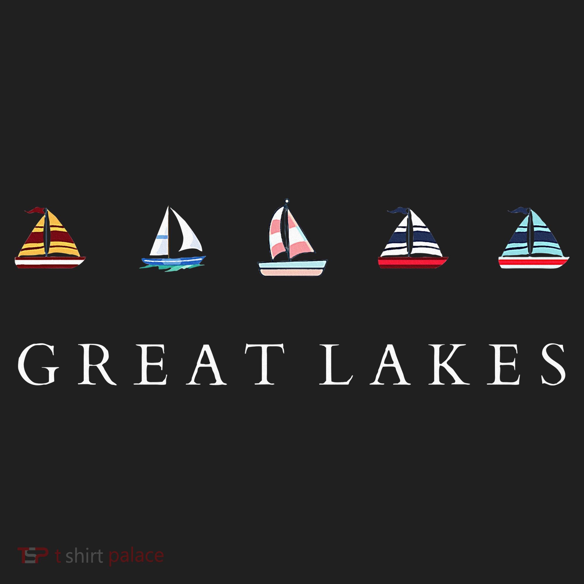 Great Lakes Sailing Americana Lake Michigan Lake Superior Beanie