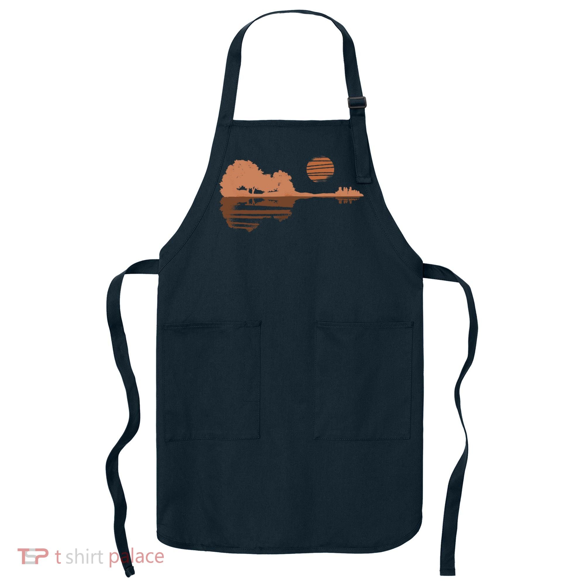 Guitar Lake Shadow Black History BLM Musician Guitarist Apron