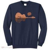 Guitar Lake Shadow Black History BLM Musician Guitarist Sweatshirt thumb 0