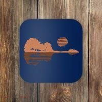 Guitar Lake Shadow Black History BLM Musician Guitarist Coaster thumb 0