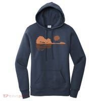Guitar Lake Shadow Black History BLM Musician Guitarist Women's Hoodie thumb 0