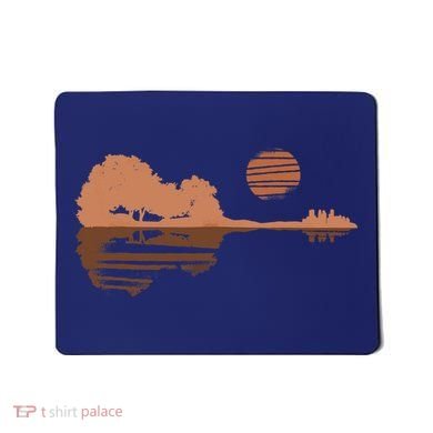 Guitar Lake Shadow Black History BLM Musician Guitarist Mousepad