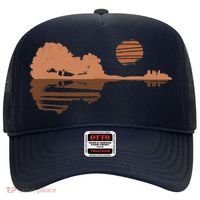 Guitar Lake Shadow Black History BLM Musician Guitarist Hat thumb 0