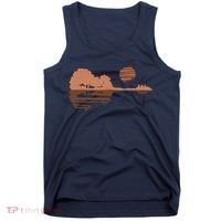 Guitar Lake Shadow Black History BLM Musician Guitarist Tank Top thumb 0