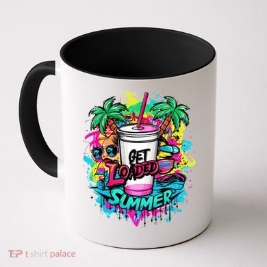 Get Loaded Summer Tea Junkie Ice Tea Dye Summer Vibes Gift Coffee Mug