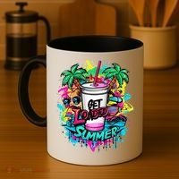 Get Loaded Summer Tea Junkie Ice Tea Dye Summer Vibes Gift Coffee Mug thumb 4
