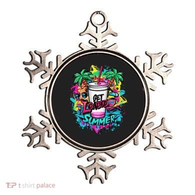 Get Loaded Summer Tea Junkie Ice Tea Dye Summer Vibes Gift Ornament