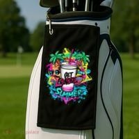 Get Loaded Summer Tea Junkie Ice Tea Dye Summer Vibes Gift Golf Towel thumb 2