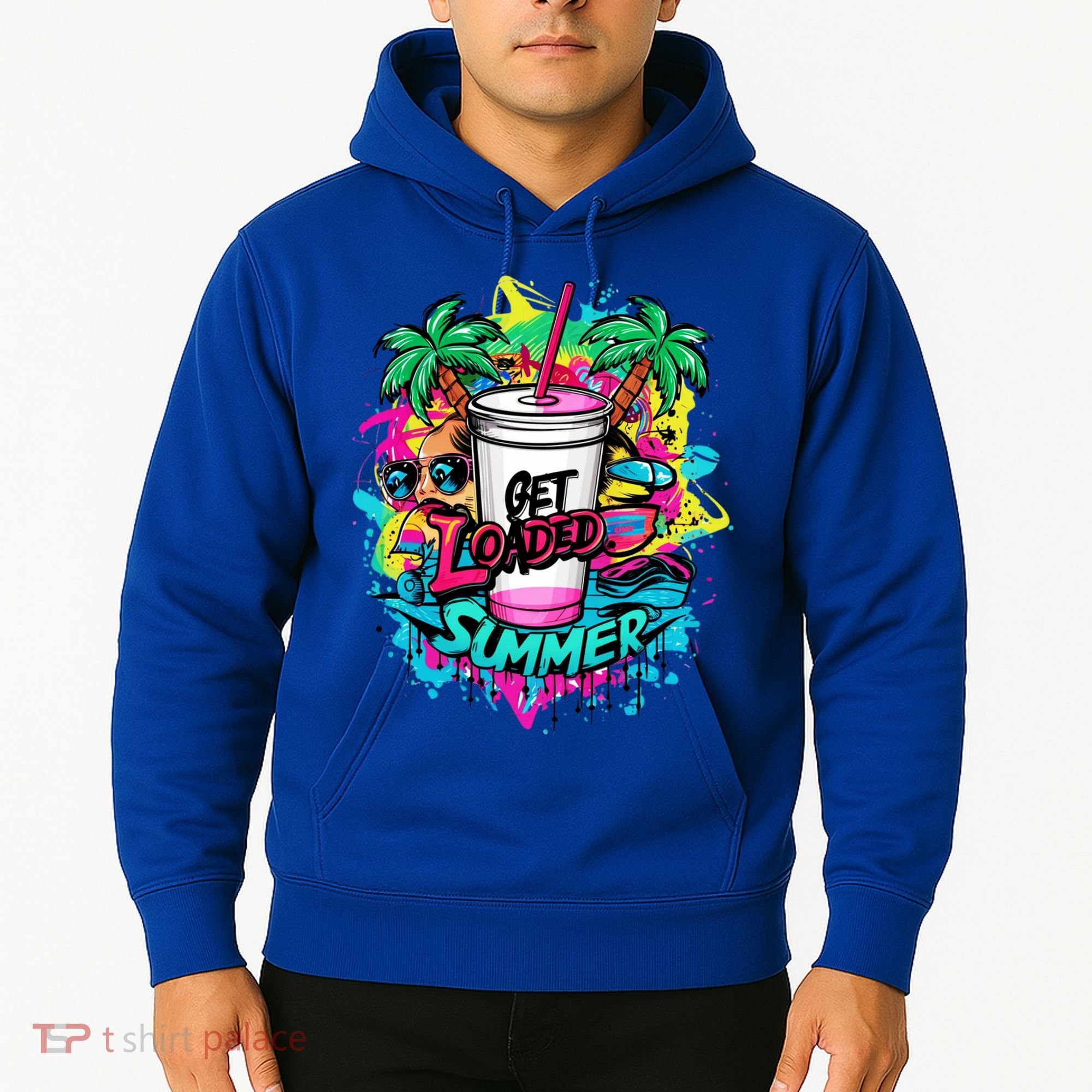 Get Loaded Summer Tea Junkie Ice Tea Dye Summer Vibes Gift Hoodie