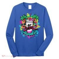 Get Loaded Summer Tea Junkie Ice Tea Dye Summer Vibes Gift Long Sleeve Shirt thumb 0