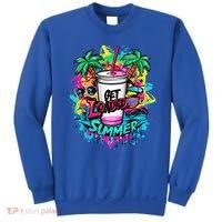Get Loaded Summer Tea Junkie Ice Tea Dye Summer Vibes Gift Sweatshirt thumb 0