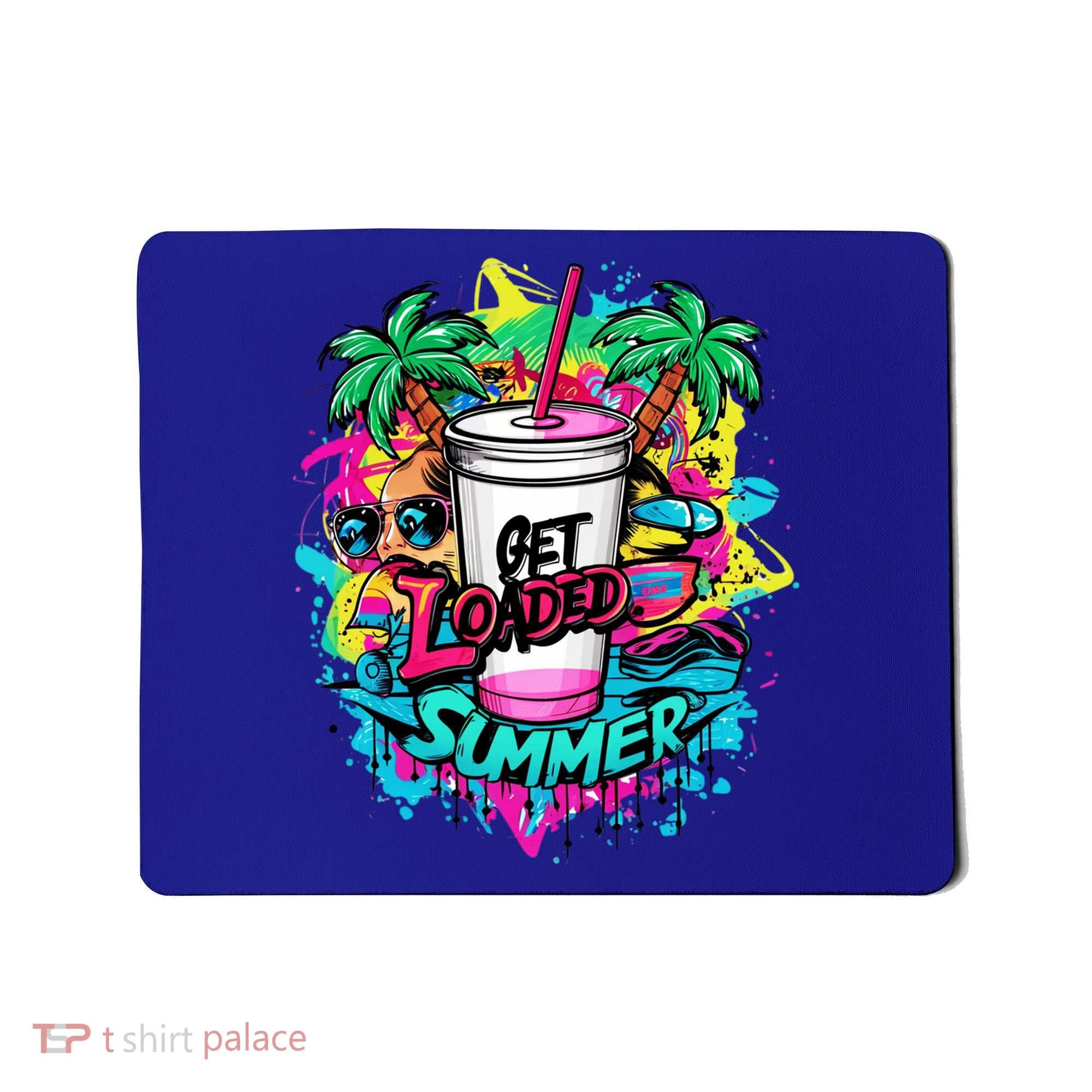 Get Loaded Summer Tea Junkie Ice Tea Dye Summer Vibes Gift Mousepad