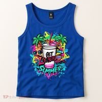 Get Loaded Summer Tea Junkie Ice Tea Dye Summer Vibes Gift Tank Top thumb 2