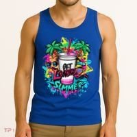 Get Loaded Summer Tea Junkie Ice Tea Dye Summer Vibes Gift Tank Top thumb 3