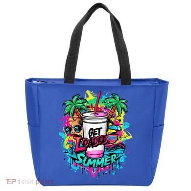 Get Loaded Summer Tea Junkie Ice Tea Dye Summer Vibes Gift Tote Bag