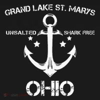 Grand Lake St. Marys Ohio Funny Fishing Camping Ornament thumb 1