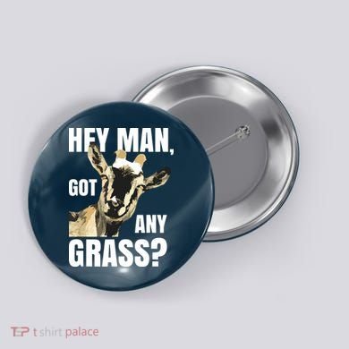 Goat Lovers Shirts Farm Animal Pun Pets Meme Funny Goat Button