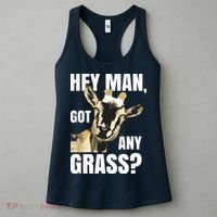 Goat Lovers Shirts Farm Animal Pun Pets Meme Funny Goat Women's Tank Top thumb 3